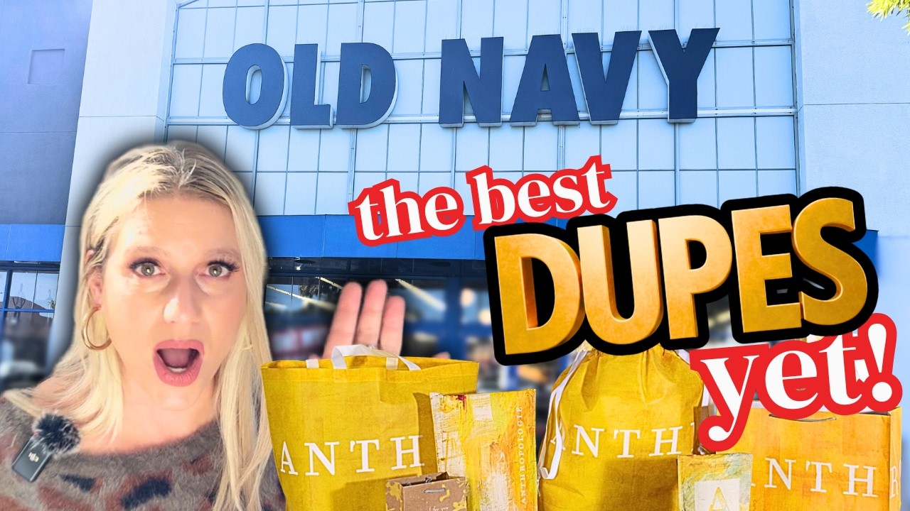 Old Navy vs. Anthropologie: I bought it all.