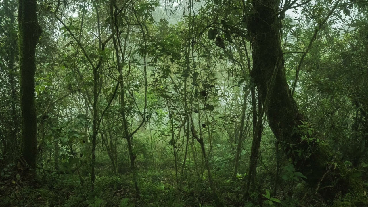 RILASSAMENTO - Nel bosco mentre piove.