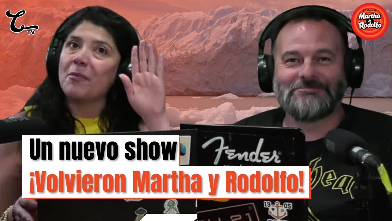 EL DETRAS DE LA LEY DE GLACIARES | EL SHOW DE MARTHA Y RODOLFO