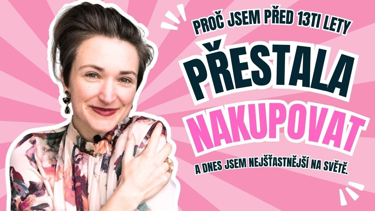 SLOU STYLE 13 let bez nákupů a nikdy jsem nebyla šťastnější!