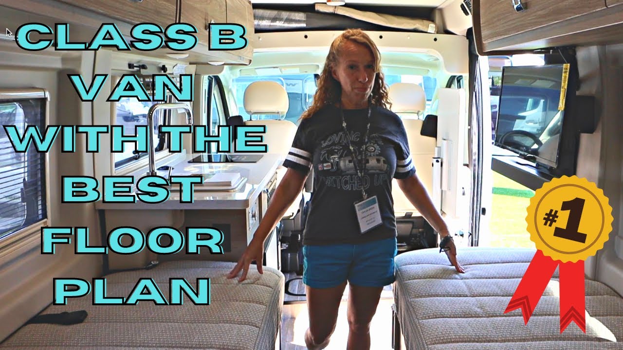 CLASS B VAN WITH THE BEST FLOOR PLAN WINNEBAGO TRAVATO 59KL