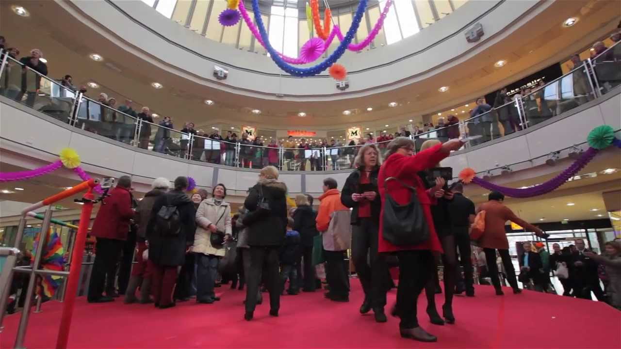 Flashmob im Rotmain-Center Bayreuth