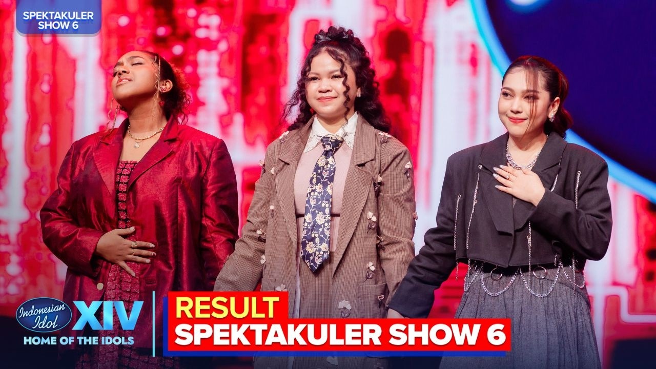 Niki, Keiko & Meidra! Inilah Kontestan yang Tereliminasi di Spekta Show 6 – Indonesian Idol 2026