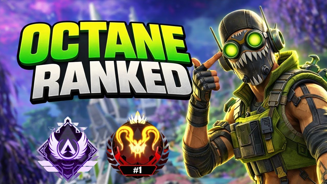 Relaxing Octane Ranked Gameplay - Apex Legends (No Commentary)