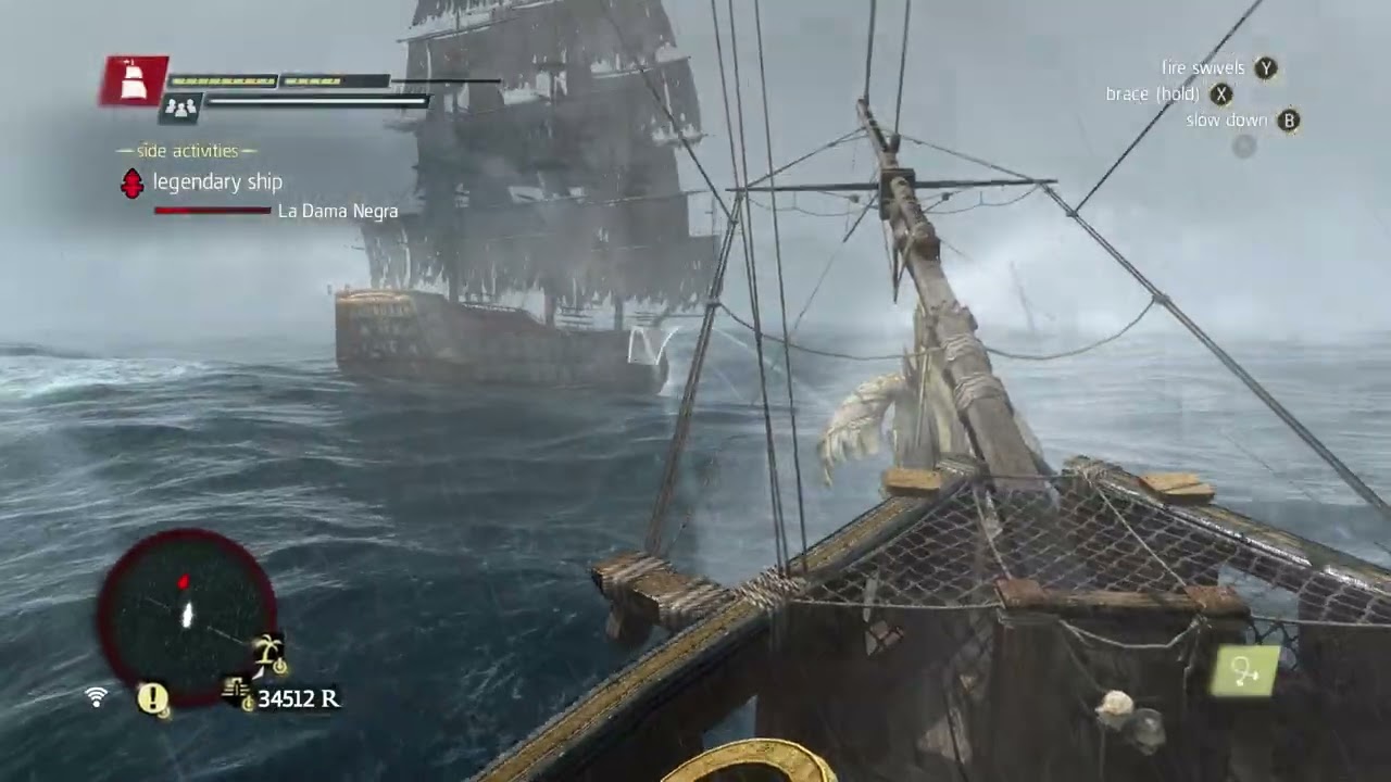 Assassin's Creed IV Black Flag 2023 06 06 20 01 07, Legendary Ship, La Dama Negra