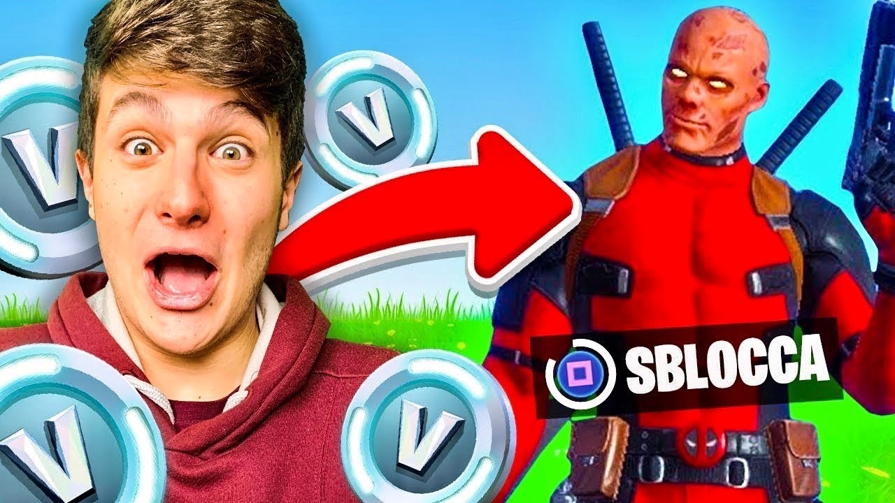 HO SBLOCCATO IL NUOVO DEADPOOL!! *SECONDA SKIN* Fortnite ITA