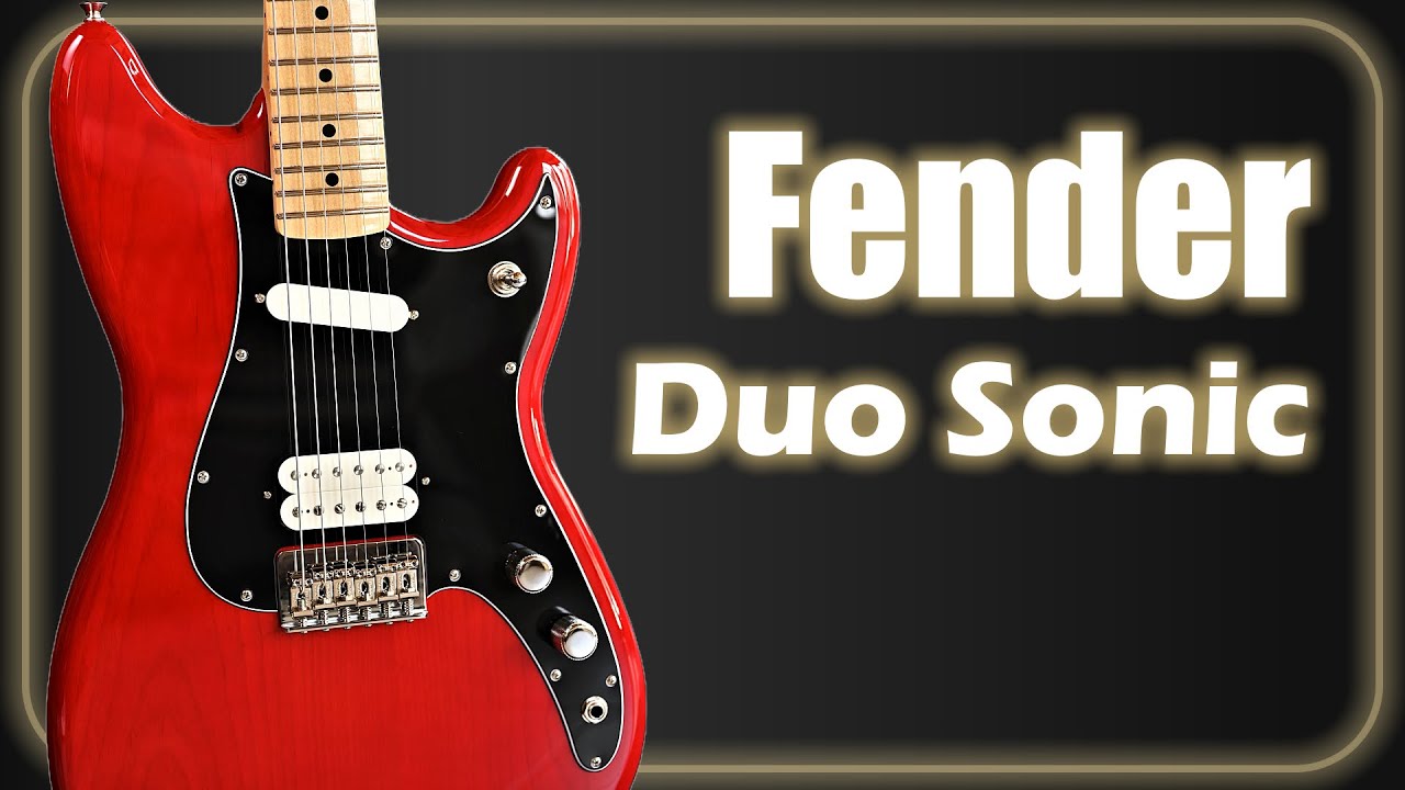 Fender Duo Sonic HS ★ Sound Demo ★ No Talking