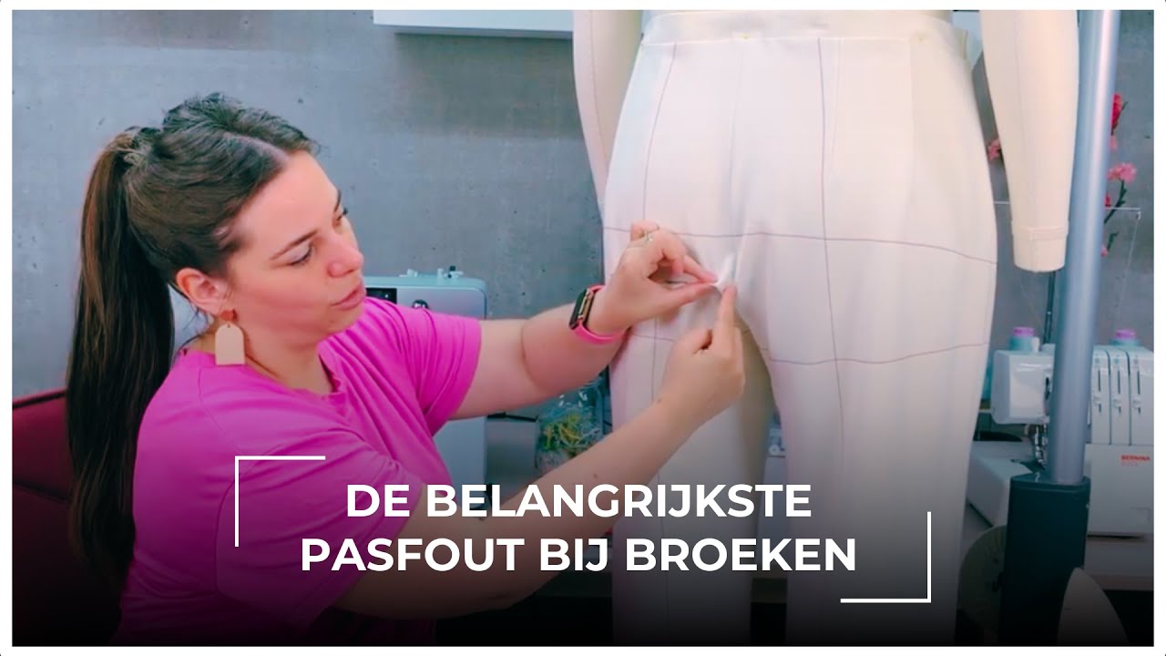 De belangrijkste❗️pasfout bij broeken👖Naai zelf de perfect passende broek!