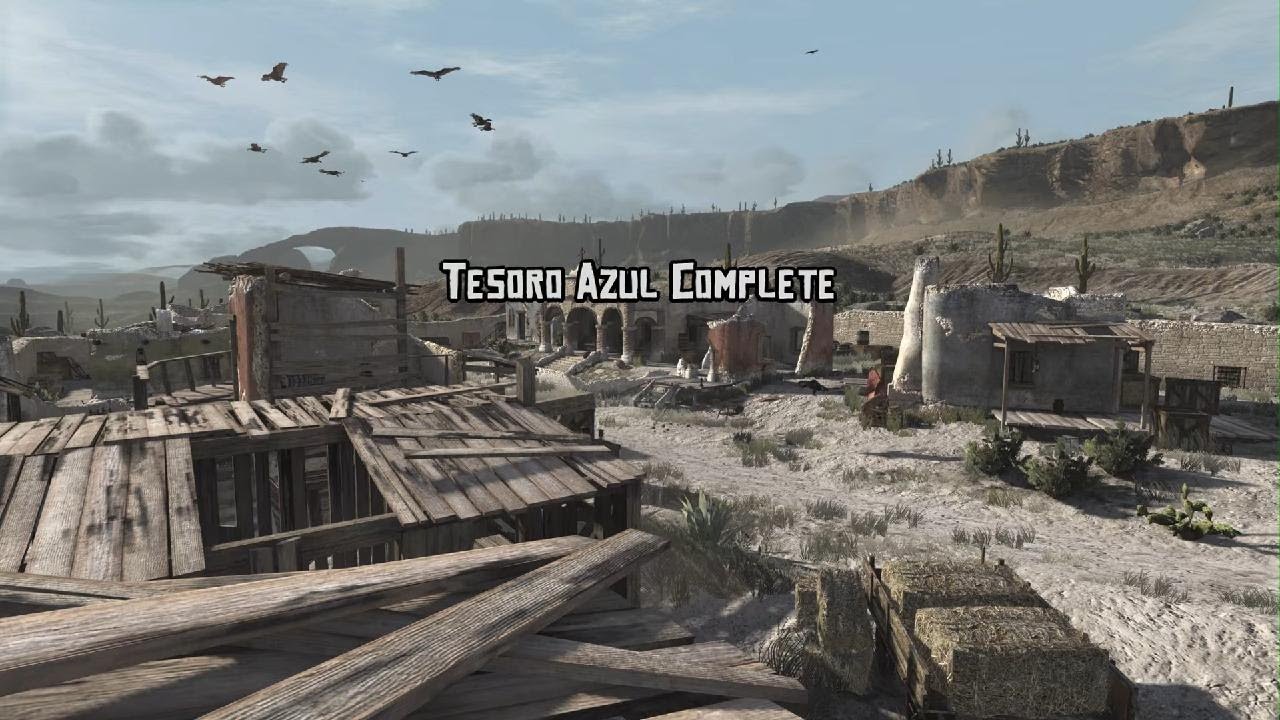 Red Dead Redemption Tesoro Azul Completed