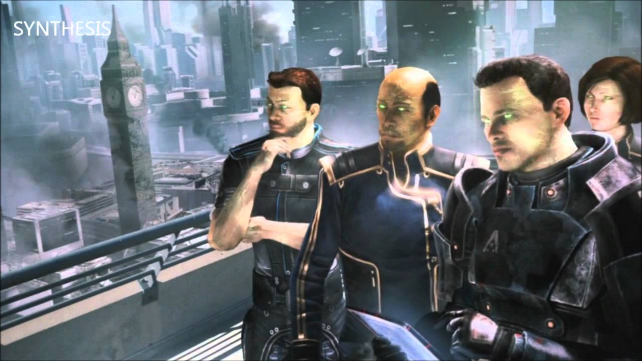 Mass Effect 3 Extended Cut - Ending Slideshow Comparison (Perfect endings)