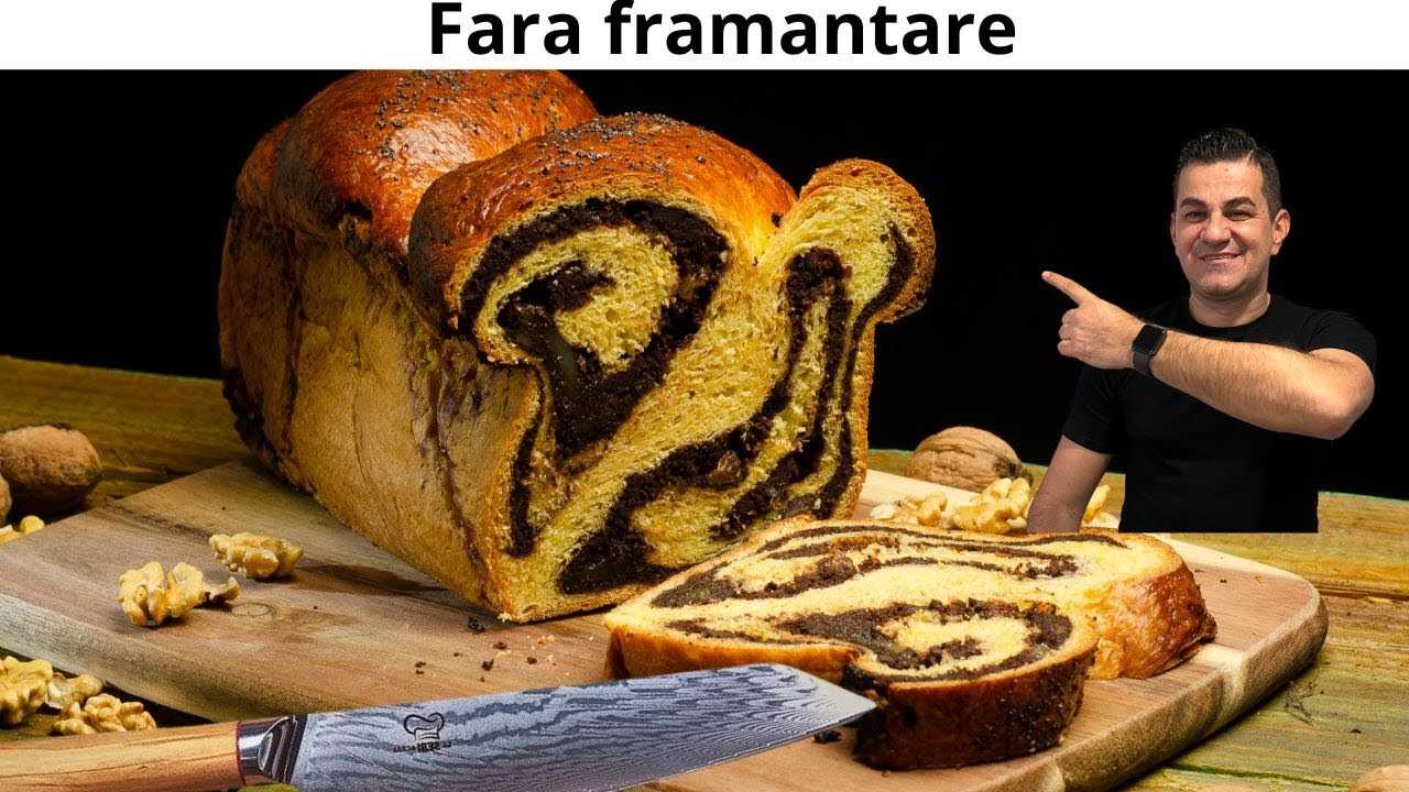 COZONAC cu Nuca ( Sebi) ✅ Fara Framantare