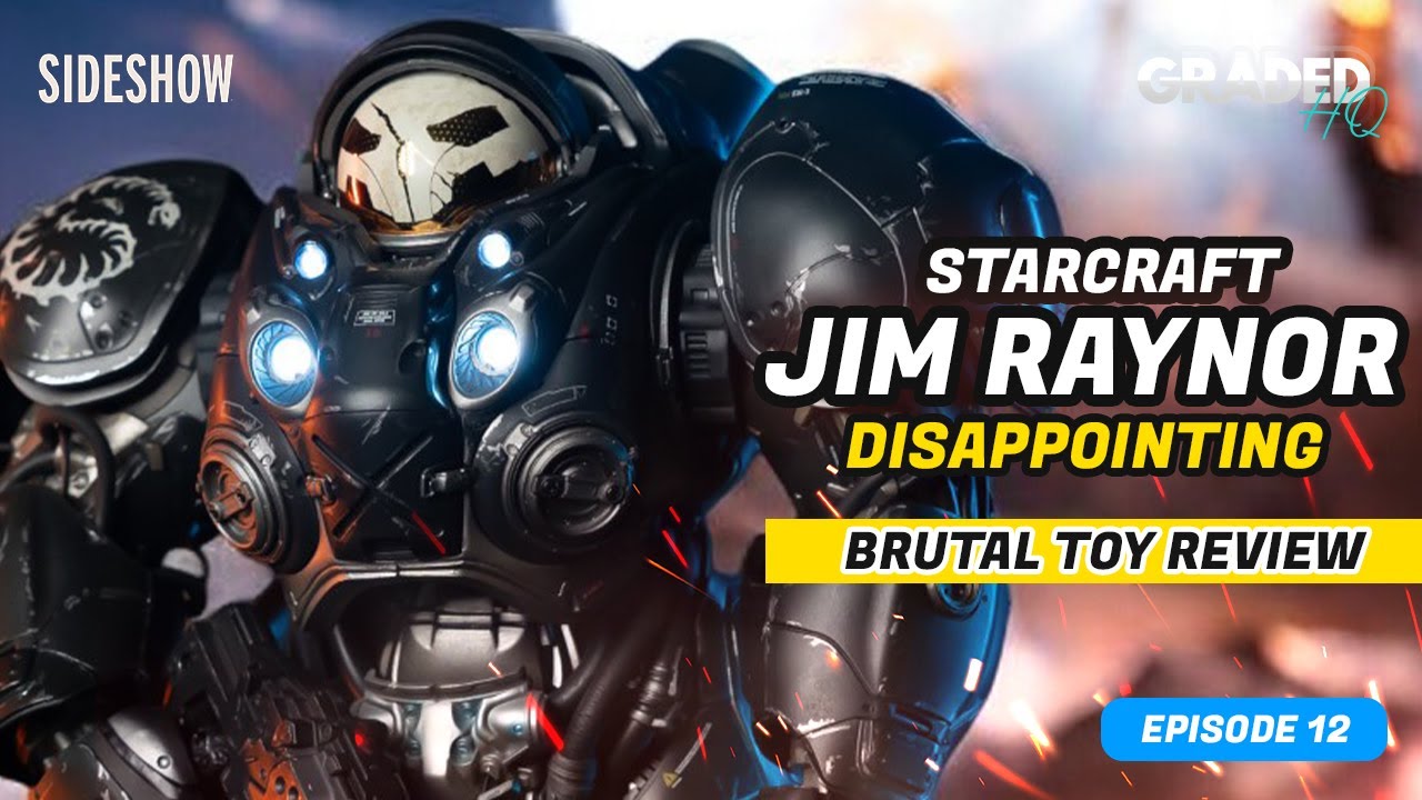 Я НЕНАВИЖУ ЭТО! Распаковка и обзор коллекционных фигурок Starcraft Джима Рейнора от SIDESHOW | Эп...