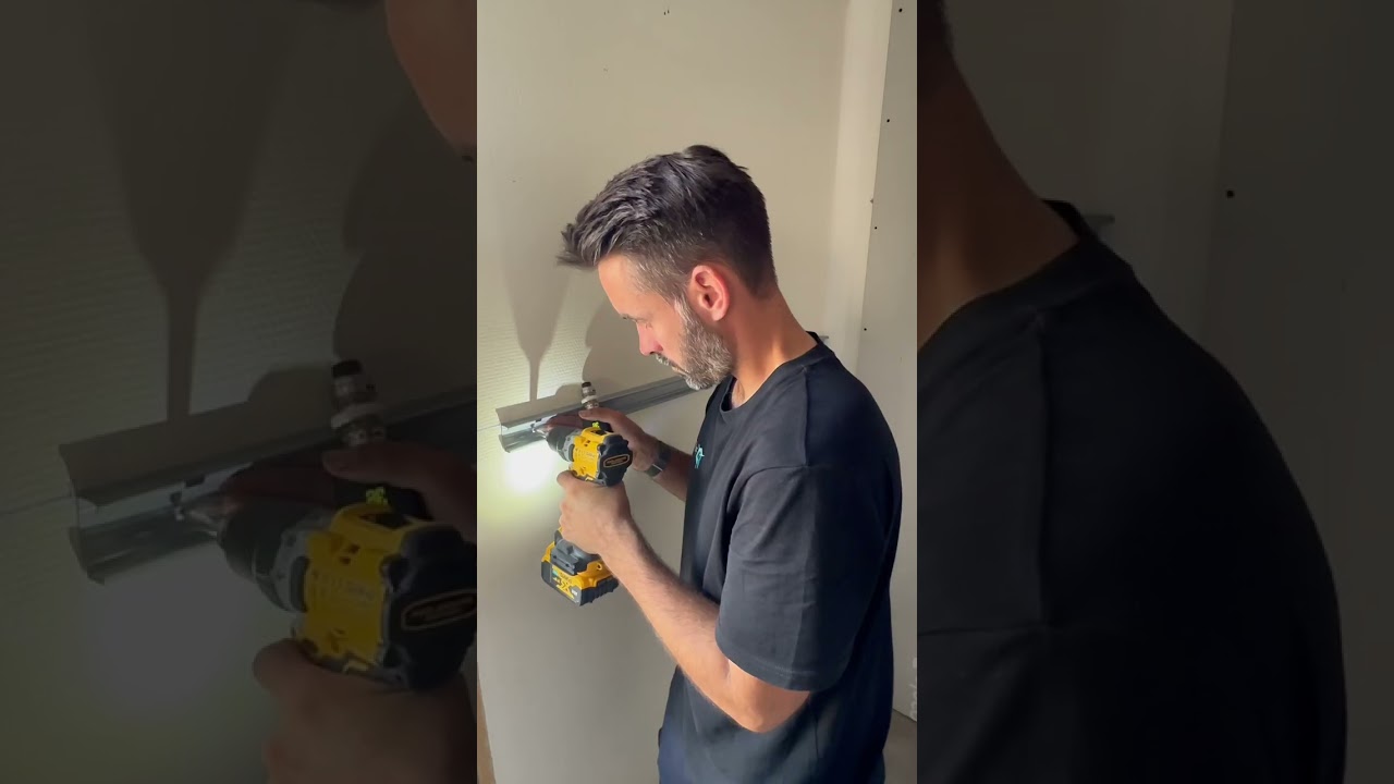 L'ossature du doublage Optima ! #diy #renovation #astuce