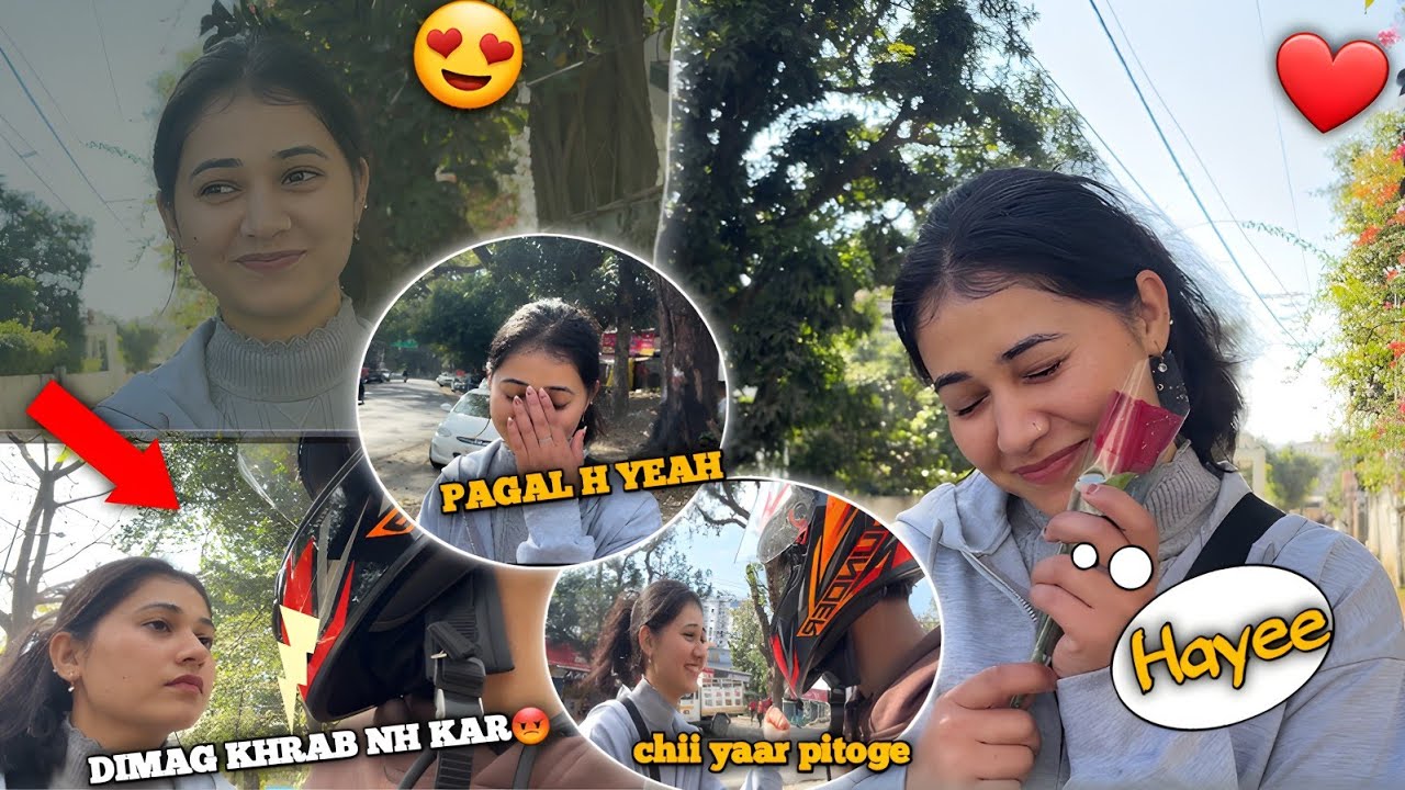 Is Ladki ko Rose De Kar Date k liye pux liya❤Par isne  Yeah ky bol diya?😭