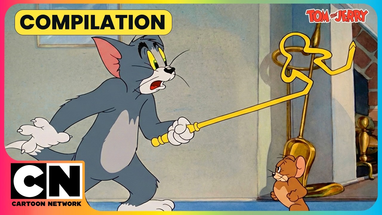 Outplayed in 3…2…1!💥🐭| Tom & Jerry🐈‍⬛| Cat and The Mouse Cartoon🤩| @cnindia ​