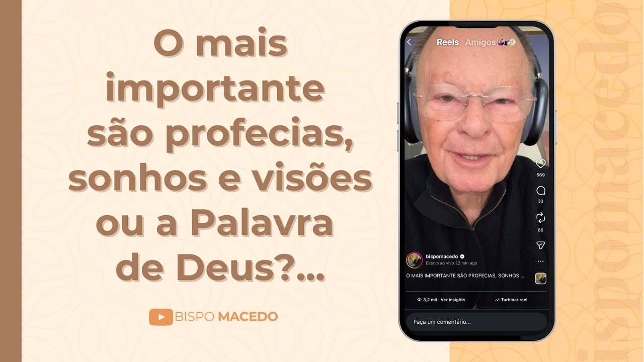 O mais importante são profecias, sonhos e visões ou a Palavra de Deus?... - Meditação Matinal 24/12