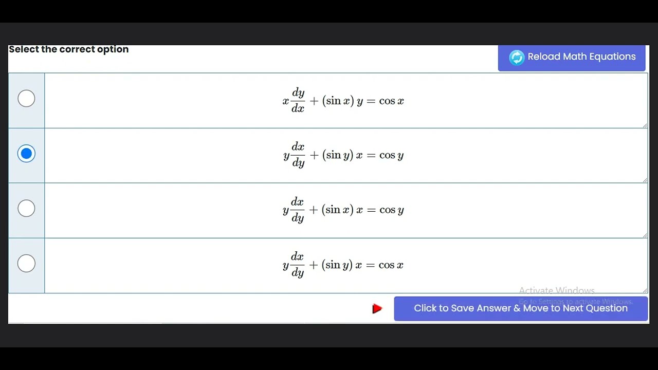MTH401 Quiz 1 Solution Spring 2024 || MTH401 - Differential Equations || VU Zone