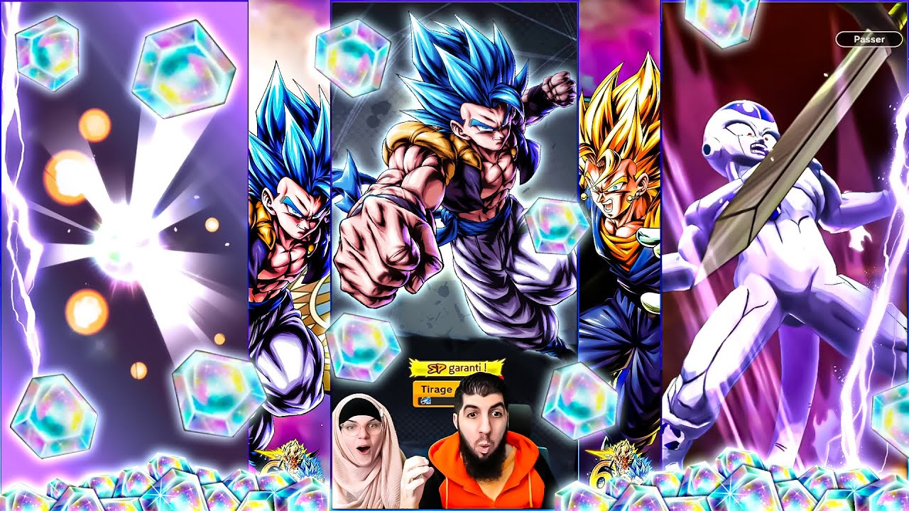 Ultime TRIPLE DUEL INVOCATION GOGETA Fusion In-Game !!! DB LEGENDS