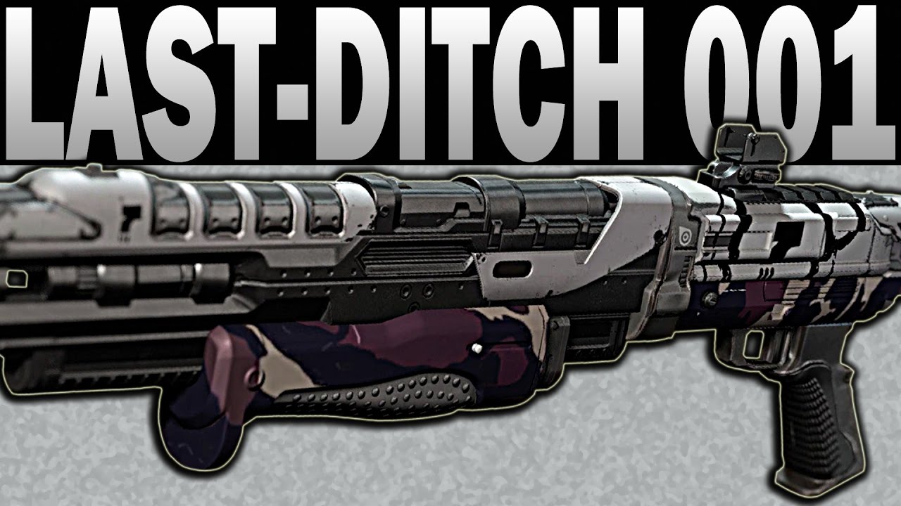 Destiny: Last-Ditch 001 Review! (Beastly Dead Orbit Shotgun)
