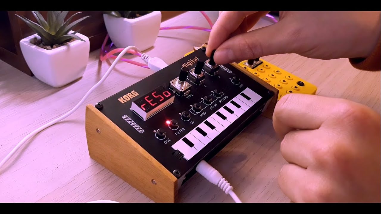KORG NTS-1 & PO-33: Space Arp