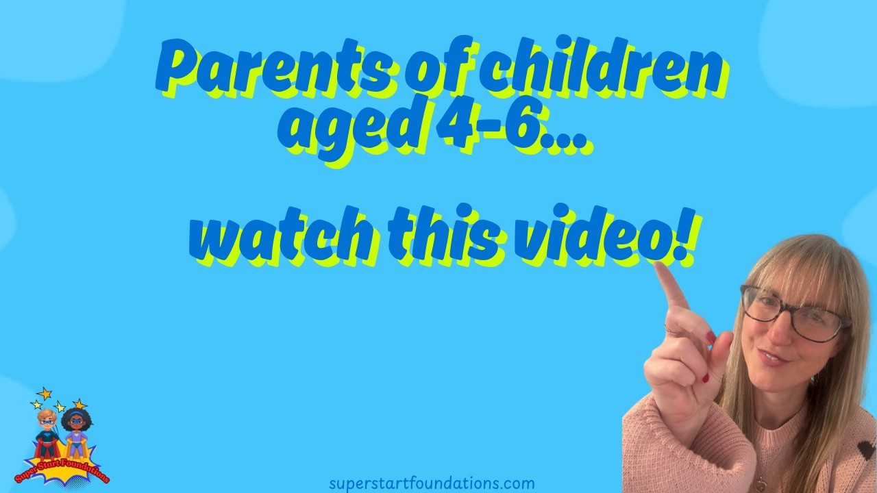 Parents of children aged 4-6, watch this...