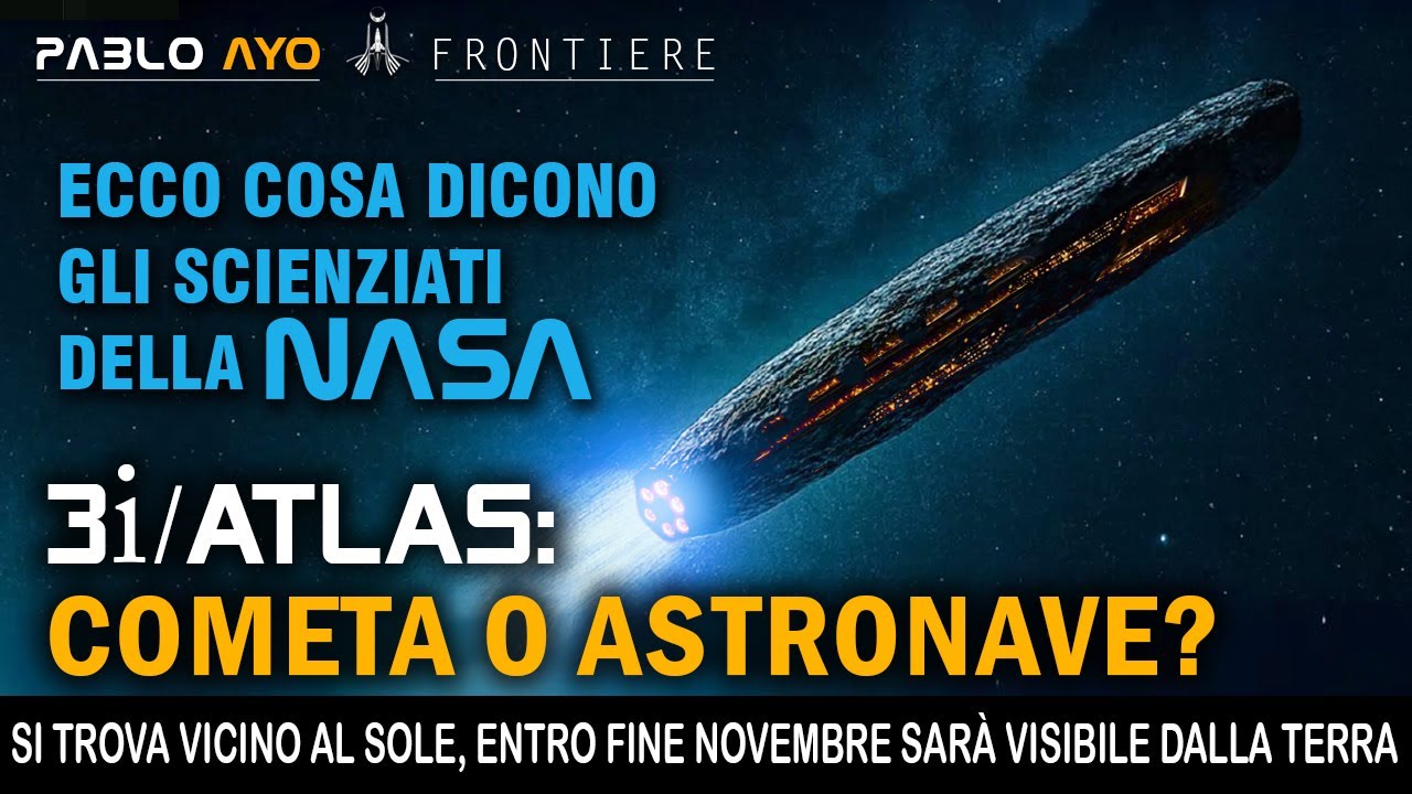 Cometa o Astronave Madre -  cosa sappiamo su 3i/Atlas (per ora)