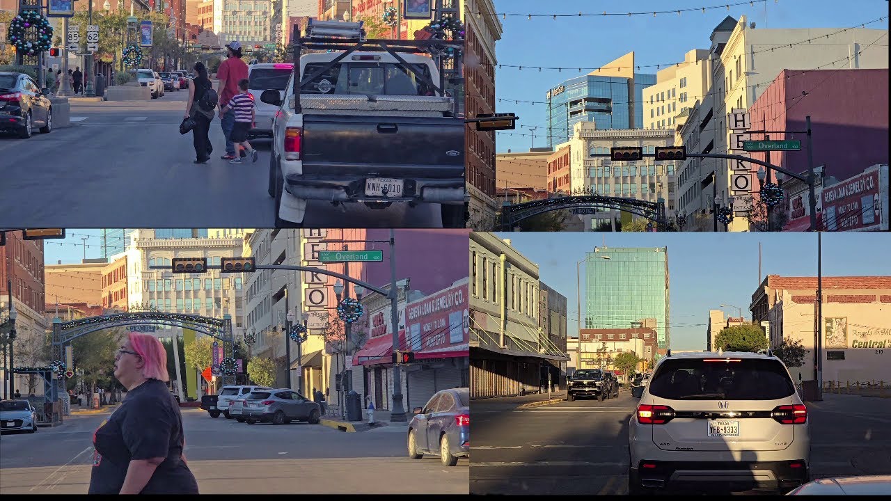 Downtown El Paso, TEXAS FALL 2025
