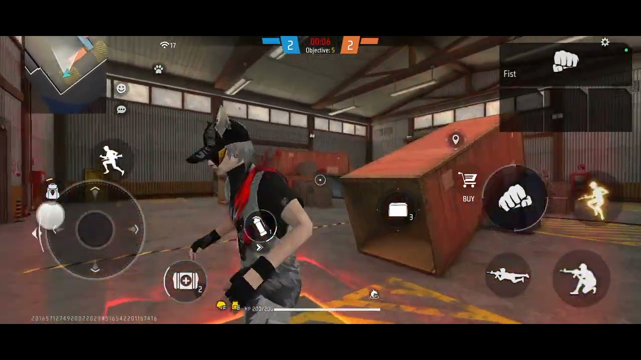 Free fire 🔥 1 vs 1 headshot lone wolf | @TotalGaming093 