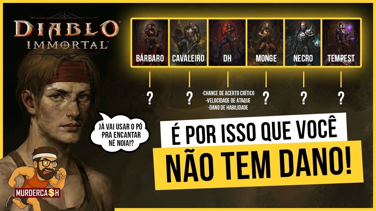 DIABLO IMMORTAL: SAIBA Como LIBERAR a aba ENCANTAR e as MELHORES MÁGIAS para sua BUILD!