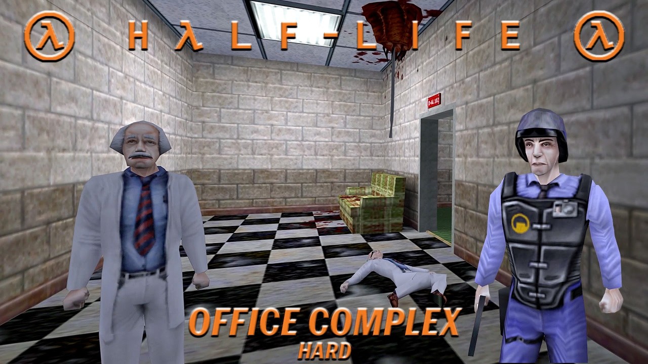 Half Life - Office Complex | Hard Gameplay
