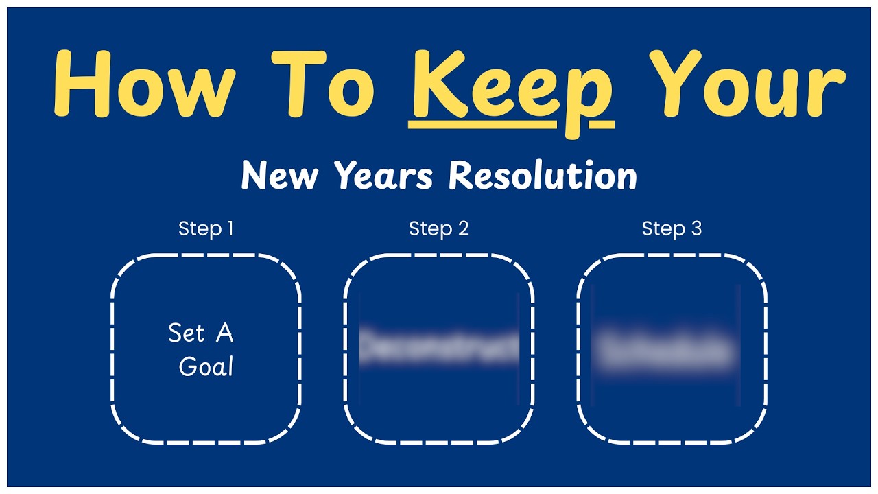 New Year's Resolution Strategy That Sticks