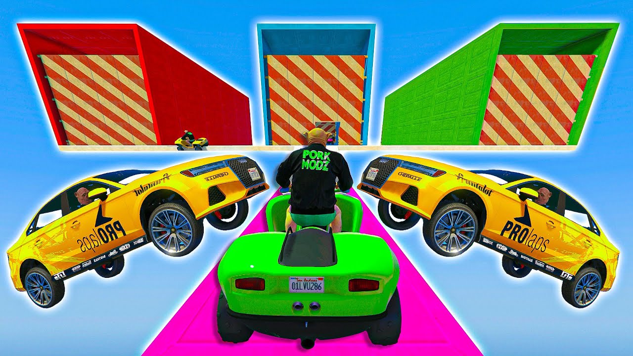 VEICOLI VS MR.BOX? !!! 🐷 GTA 5 ONLINE