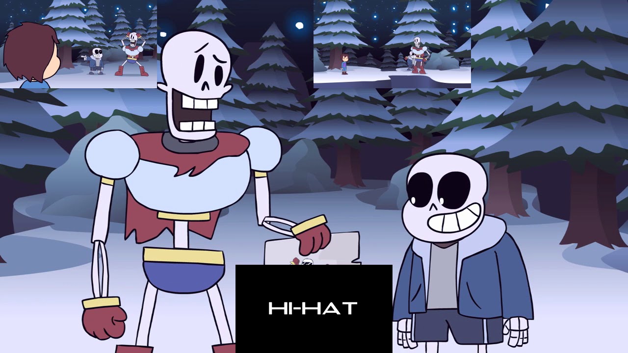[Sparta Remix] Papyrus Finds A Human has a Sparta Madhouse Remix (SFP Edition)