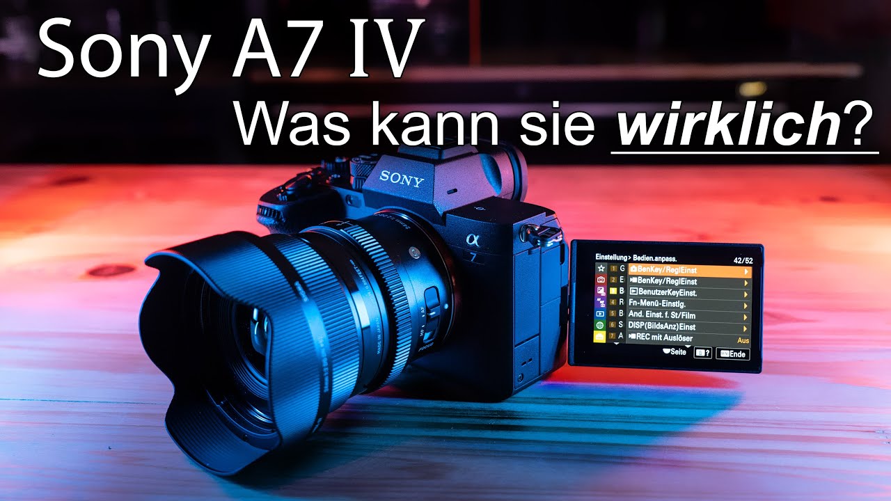 Sony A7 IV im Test 📸😱 Ist sie besser als die Sony A9 geworden?