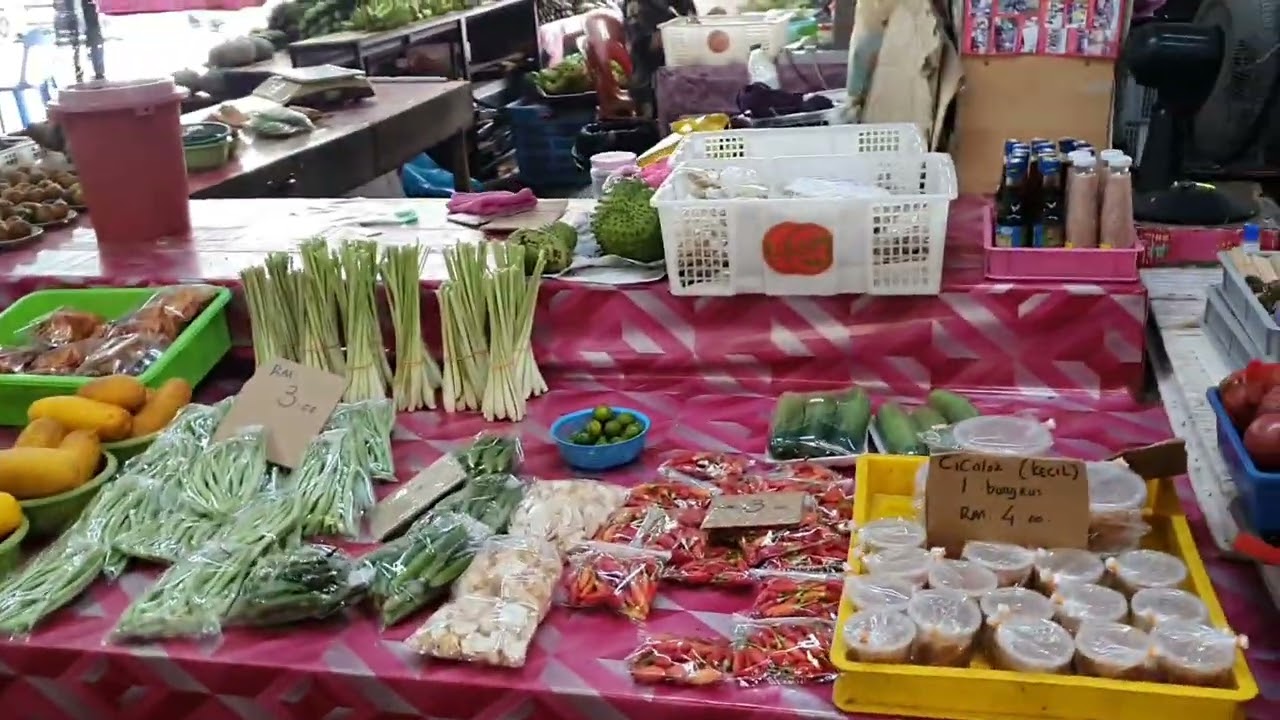 Pergi Ke Pasar Tamu Emart Tudan Beli Barangan Dapur Selepas Seminggu Kena Kurantin