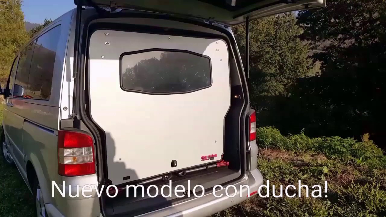 Nuevo avance para furgonetas extensible cama ducha