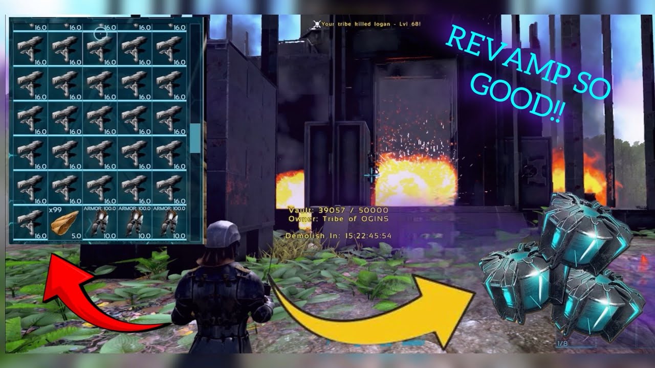 Ark Mobile REVAMP /PvP and Raiding/Life in a Mega Tribe/sSs/