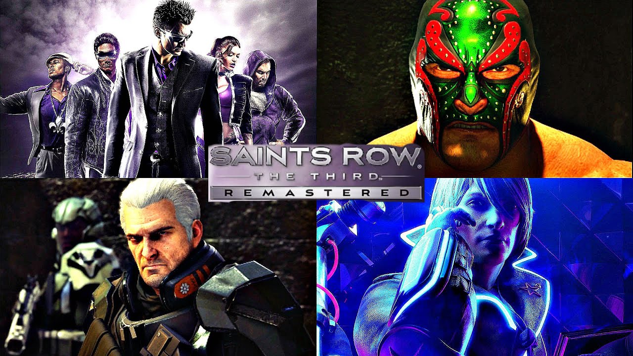 SAINTS ROW THE THIRD REMASTERED — ВСЕ БОИ С БОССАМИ (2020)