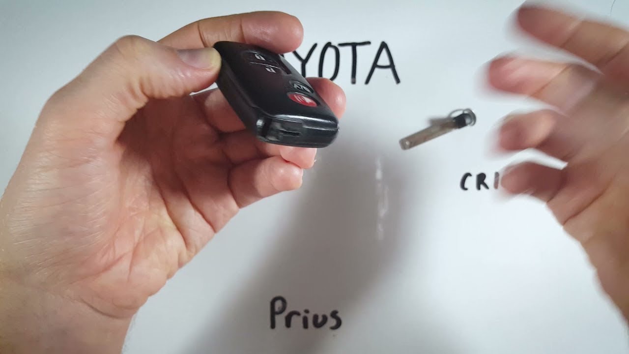 Toyota Prius Key Fob Battery Replacement (2010 - 2015)