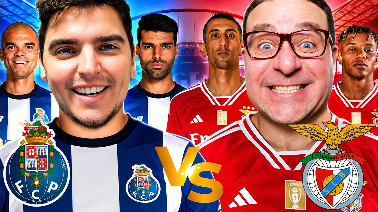 O CLÁSSICO BENFICA X PORTO | DAIZER VS RIC