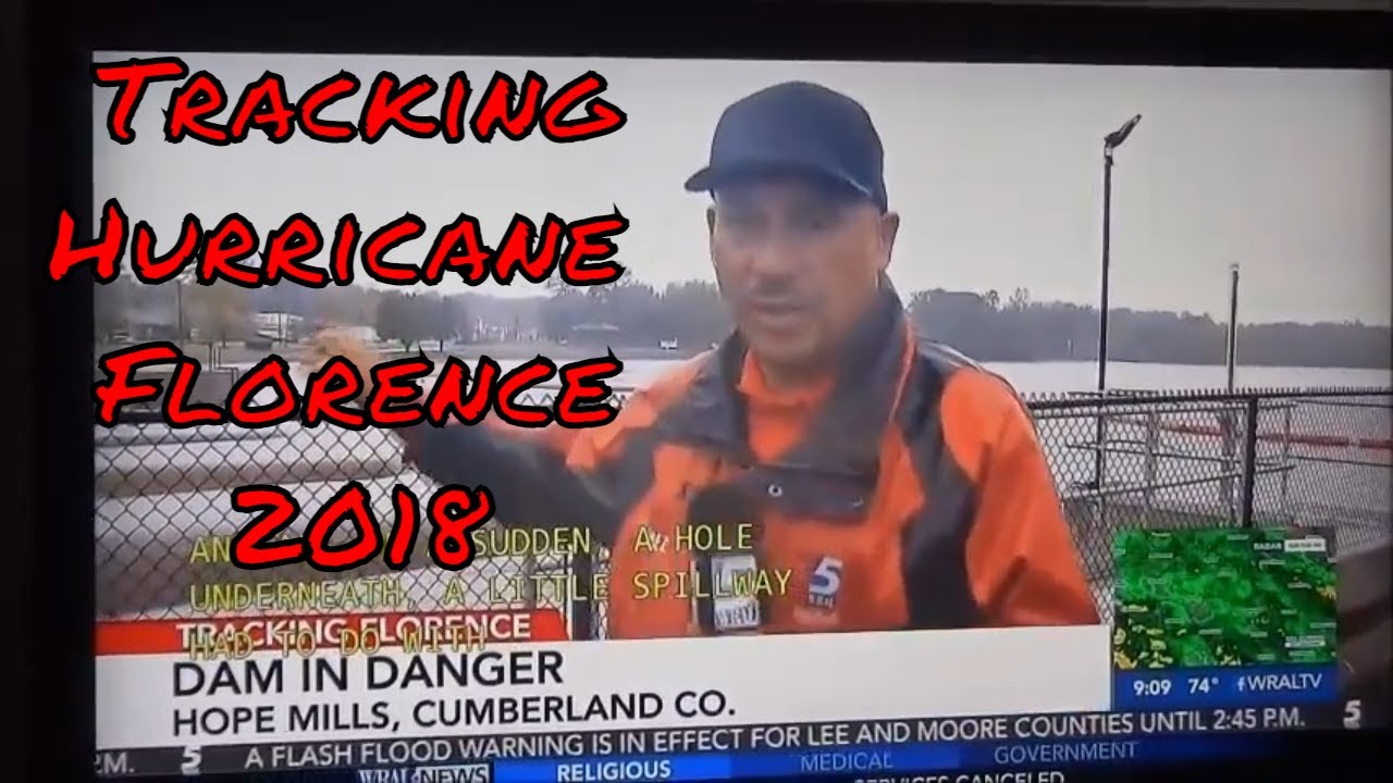Reporting on Hurricane Florence back in 2018