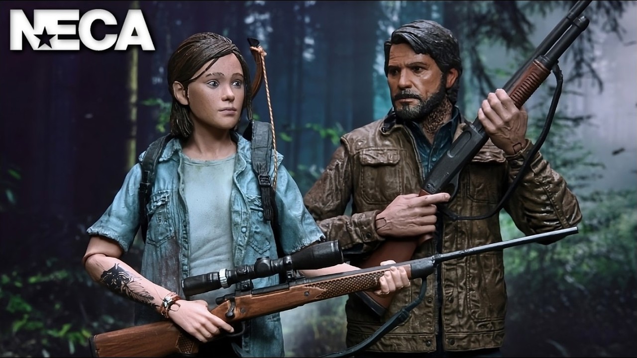 ЭЛЛИ И ДЖОЭЛ - ОБЗОР ФИГУРОК | THE LAST OF US 2 | NECA