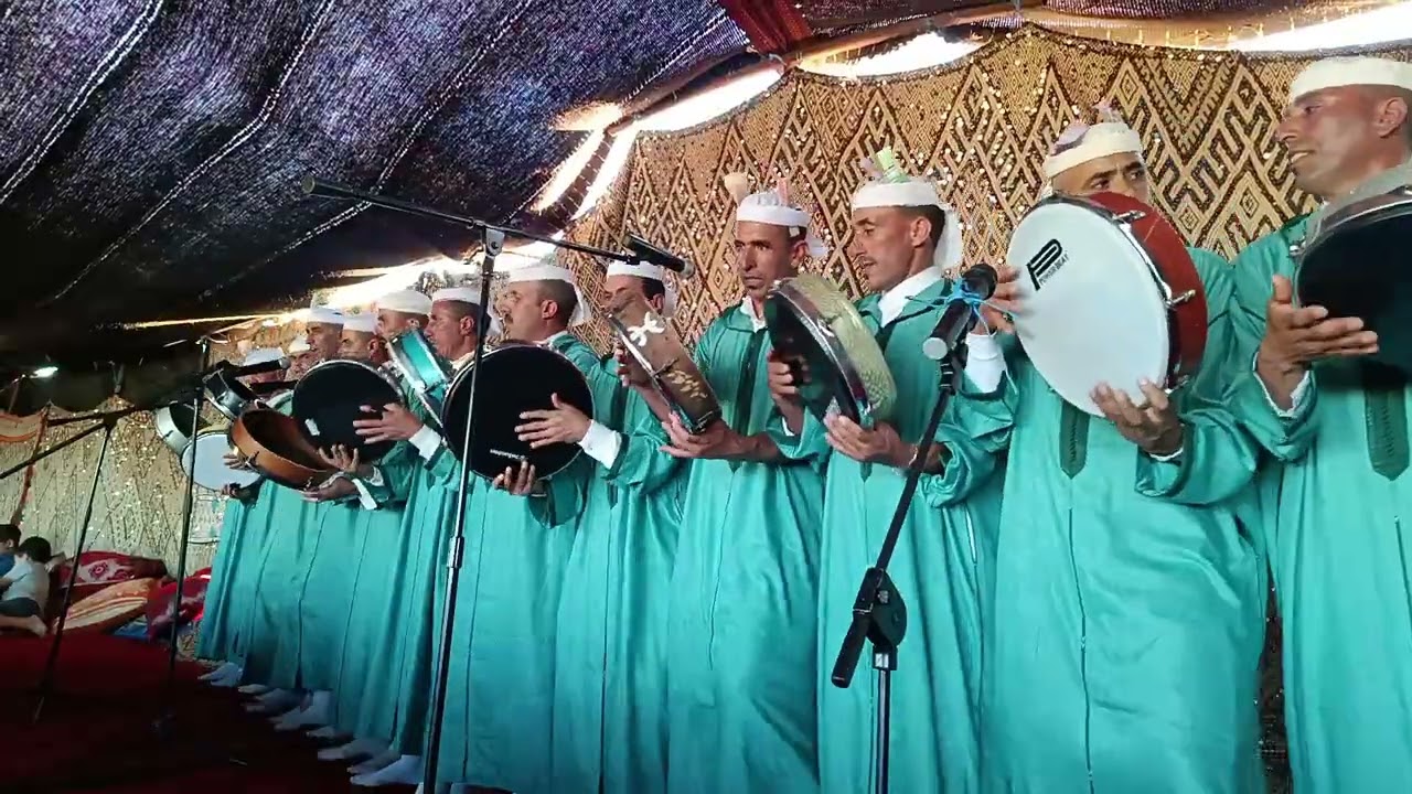 أحيدوس مجموعة إزد إفران آيت حماد – لوحات فنية أمازيغية أصيلة 🎶