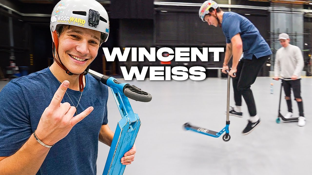 Ich bringe Wincent Weiss Scooter Tricks bei!