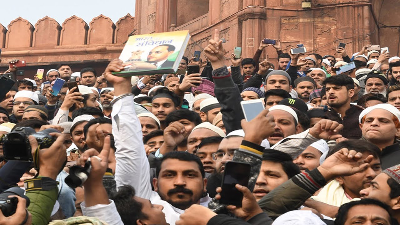 Bhim Army chief leads protest at Delhi's Jama Masjid against CAA