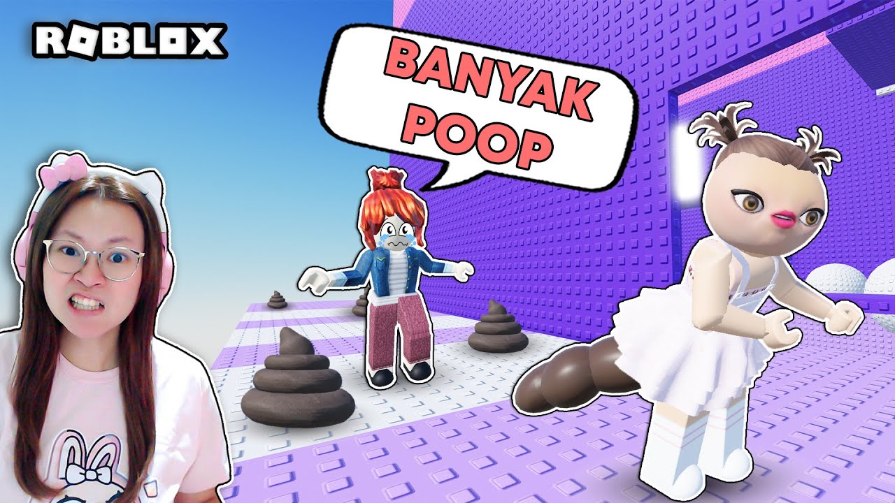 Poop Di Dalam Tower, Jangan Nonton Sambil Makan ?!! [Roblox Indonesia]