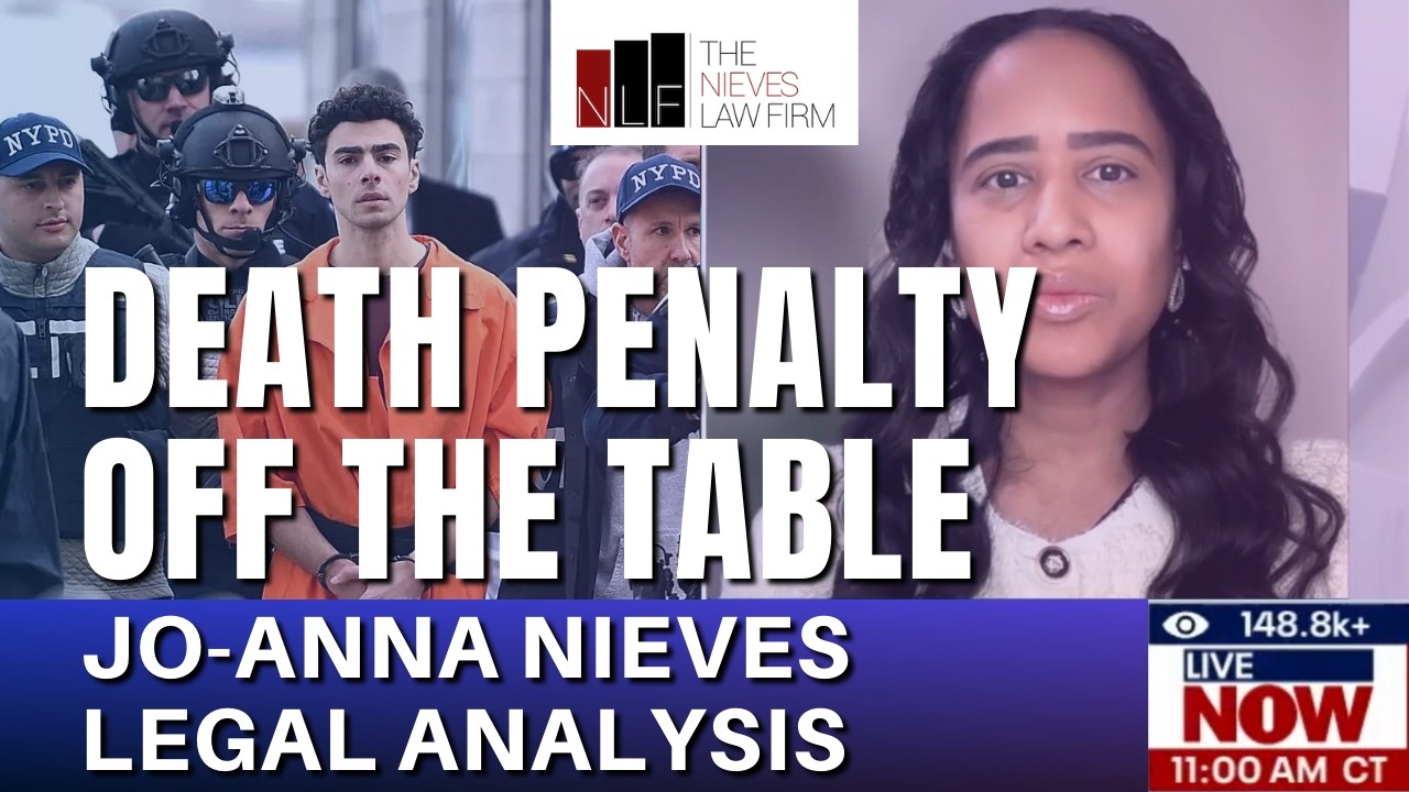 Luigi Mangione Case: Why the Death Penalty Was Dropped (Legal Analysis) | The Nieves Law Firm