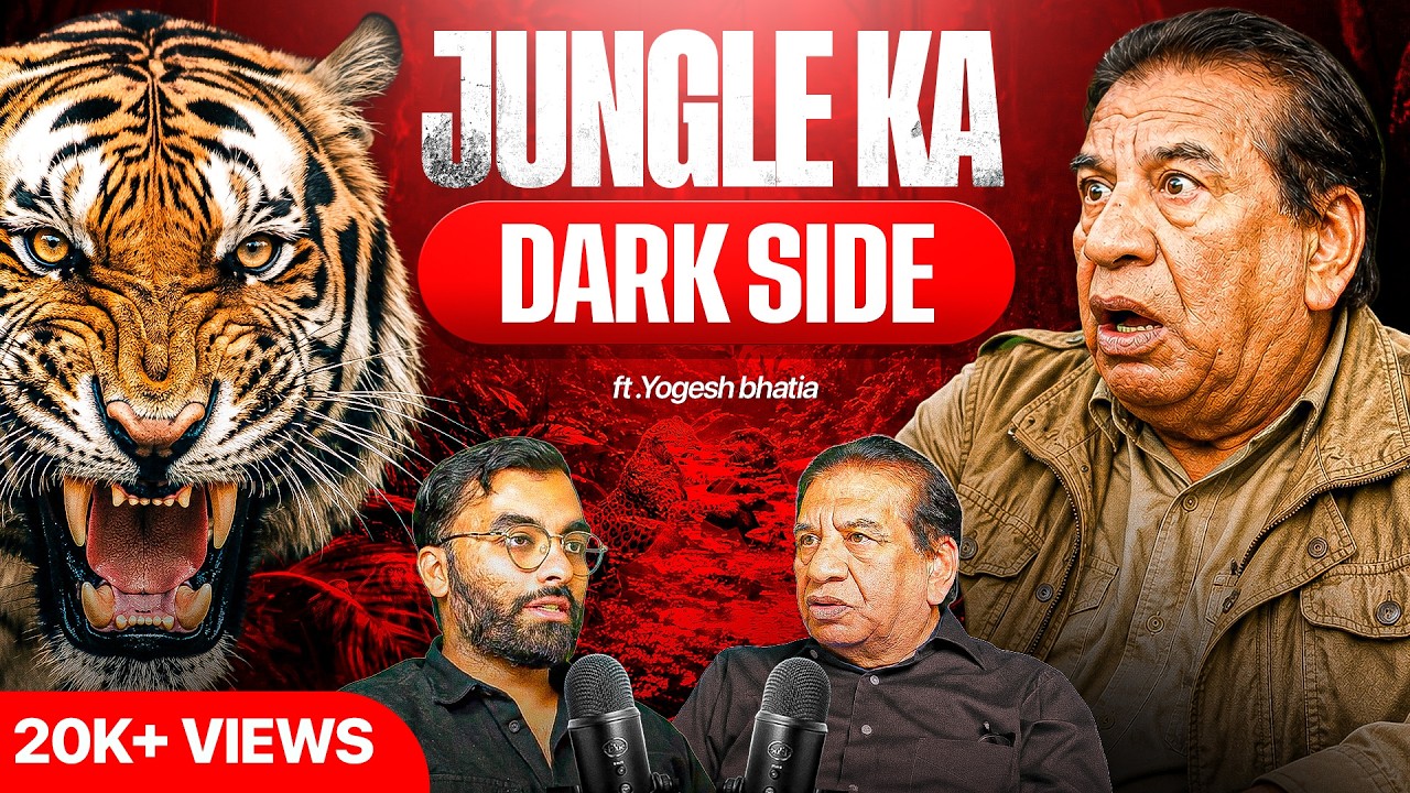 Jungle Me Survival Ka Sabse Khatarnak Sach! ft. Wildlife Photographer Yogesh Bhatia