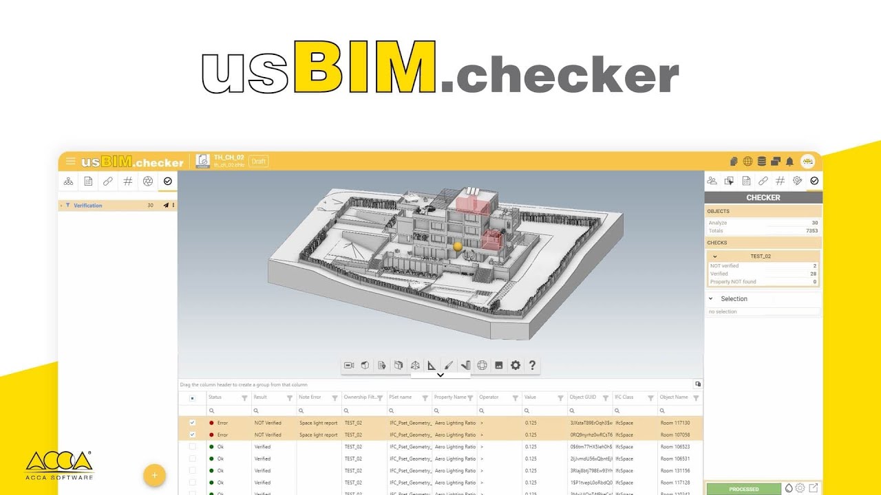 IFC Checking e BIM Validation online con usBIM.checker