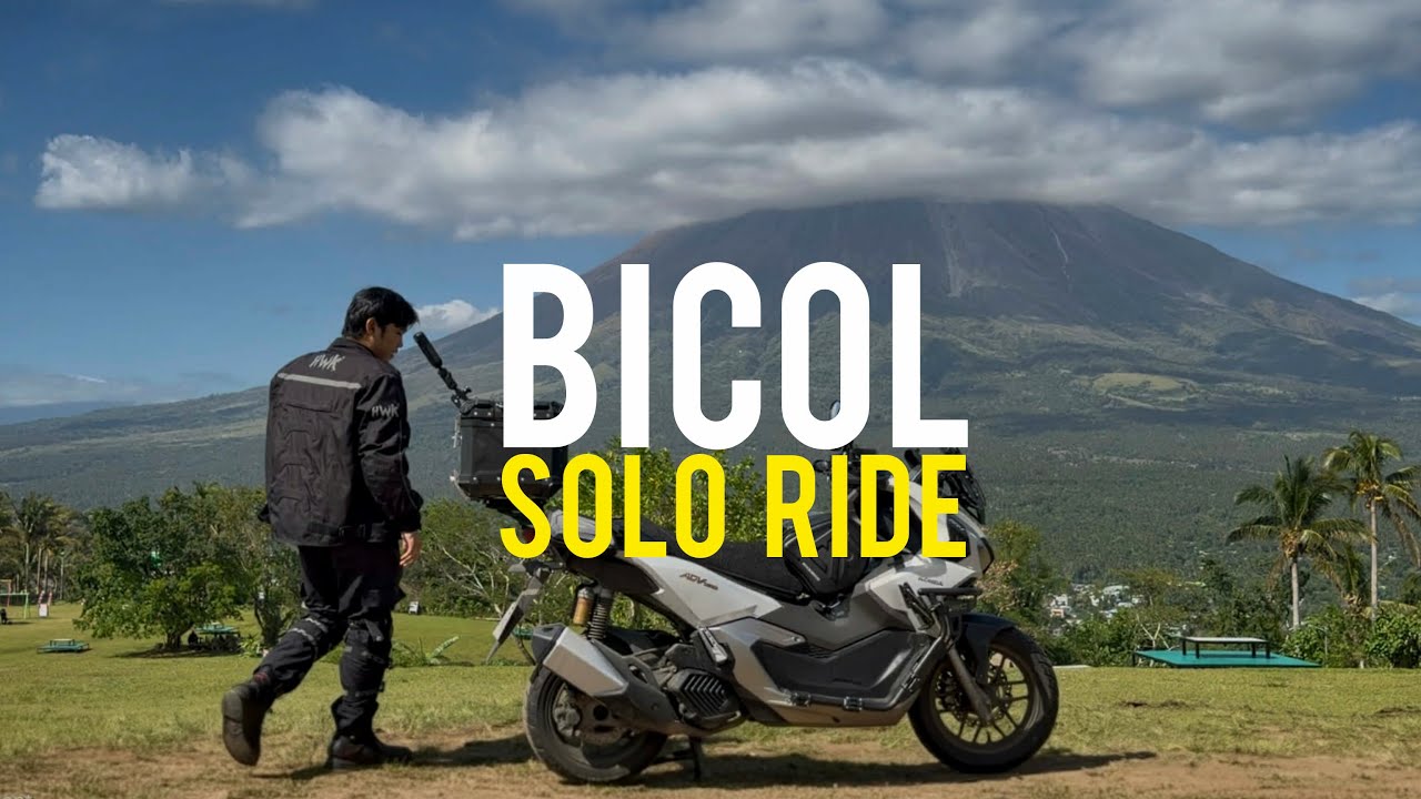 15 HOURS SOLO RIDE MANILA TO ALBAY BICOL | Honda Adv 160 | Tourist Spots + Budget | Part 1